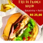 Filé de frango bacon