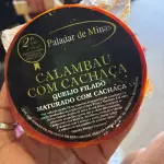 Queijo filado maturado com cachaça
