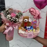 ROSA KIT CARINHOSO - com buquê 💘(copy)