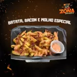 Batata recheada com bacon