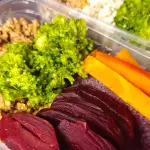 Carne moída com legumes
