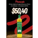 12+2 WHISKY HIGLAND MANZANA