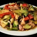 Chow Suey Pollo-Camarón