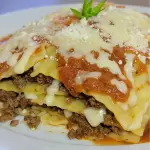 Lasaña de Res