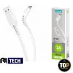 Cabo Micro Usb 3A Carregamento Rápido