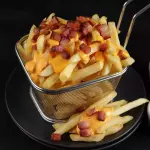 Batata Frita C/ Bacon & Cheddar (M)