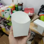 Porta Papa Frita Mediano Blanco