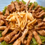 Peixe Frito com Batata