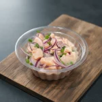 Ceviche de salmão