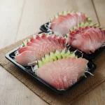 Sashimis de peixe branco 5 ou 10 Uni
