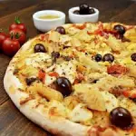 Pizza de Frango c/ milho