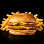 Milaburger Cheese + Papas Fritas