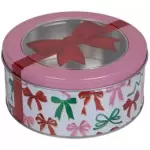 Lata c/visor Lazo Rosado 14cm