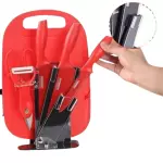 Set de cuchillos con tabla