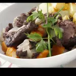 liebre al horno