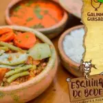 Galinha a cabidela refeição