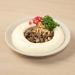 Hummus with Meat حمص لحم