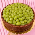 Torta Cookie bombom de uva casadinho