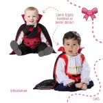 Capa Drácula Reversible Bebé