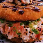 Sushi burguer completo