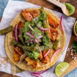 Pechuga enchilada