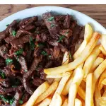 Filé mion 500g c/ fritas