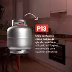 GÁS DE COZINHA P13 - PIX/DINHEIRO