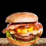HAMBURGUESAS  POLLO HAWAIANA