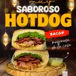 hot dog bacon