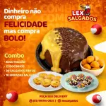 Kit com Bolo Vulcão