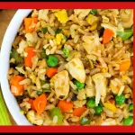 Chow fan de pollo