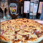 pizza chicken BBQ