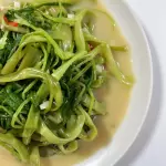 ESPINACA CHINA SALTEADA 腐乳空心菜