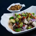 Ceviche Champiñón-Palta