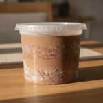 Bolo no pote brigadeiro