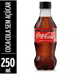 Refrigerante Coca Cola ZERO 250ml