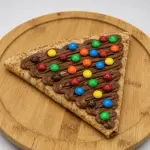 Crepe Nutella com M&M