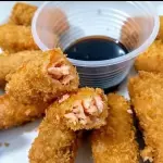 Salmão crispy