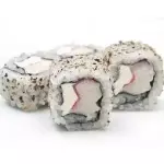 Uramaki Kani com cream cheese