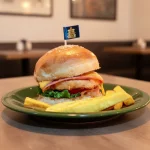 Hamburguesa de Camarón Gourmet
