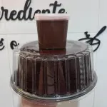 Bolo Chocolate com Calda