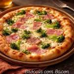 Bacon com brócolis
