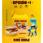 Cajita Q2 Kids Smile Hamburguesa