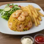Arroz con Camarones