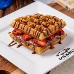 Waffle - Nutella e Morango