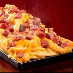 Batata com Bacon média