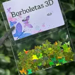 Borboletas Decoração 3D  N•4