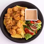 Camarones apanados
