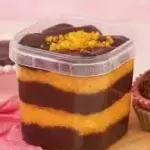 Bolo de Cenoura no Pote