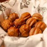 Mini Churros de chocolate
